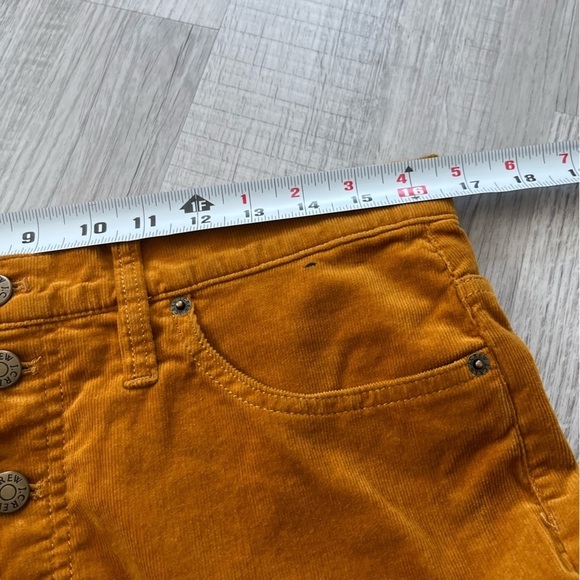 J Crew Factory Corduroy Pants 9" High Rise Skinny size 31 - Picture 6 of 8